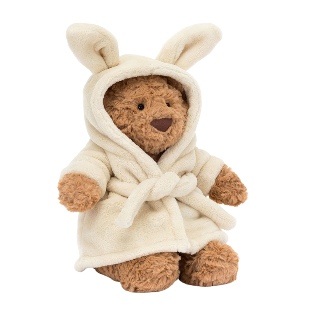 ジェリーキャット Bartholomew Bear Bathrobe Jellycat Bartholomew Bear Bathrobe- Active Baby Co – Active Baby Co.