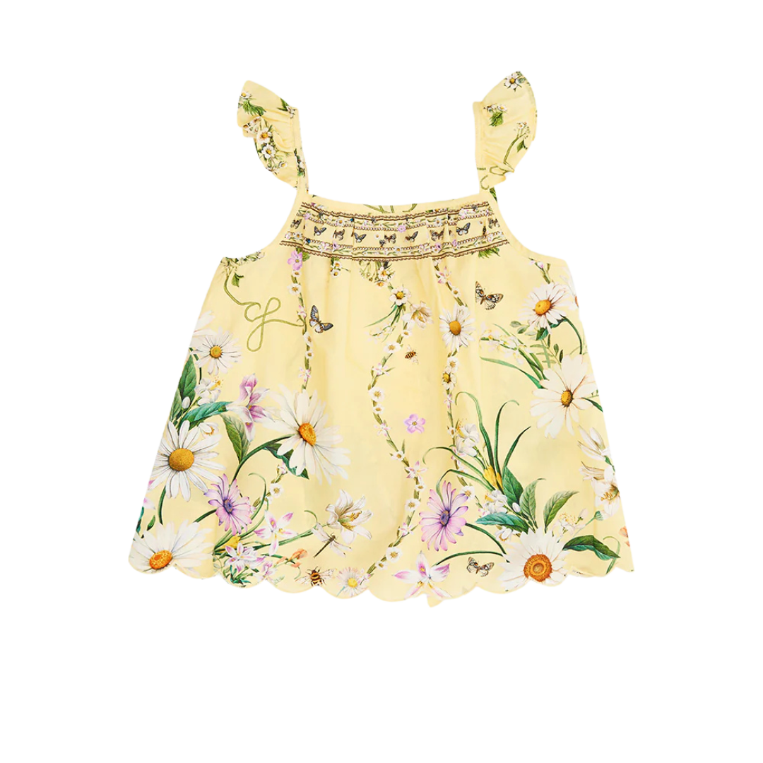 CAMILLA BABIES TENT DRESS WITH FRILL STRAP DAISY CHAINS – Active