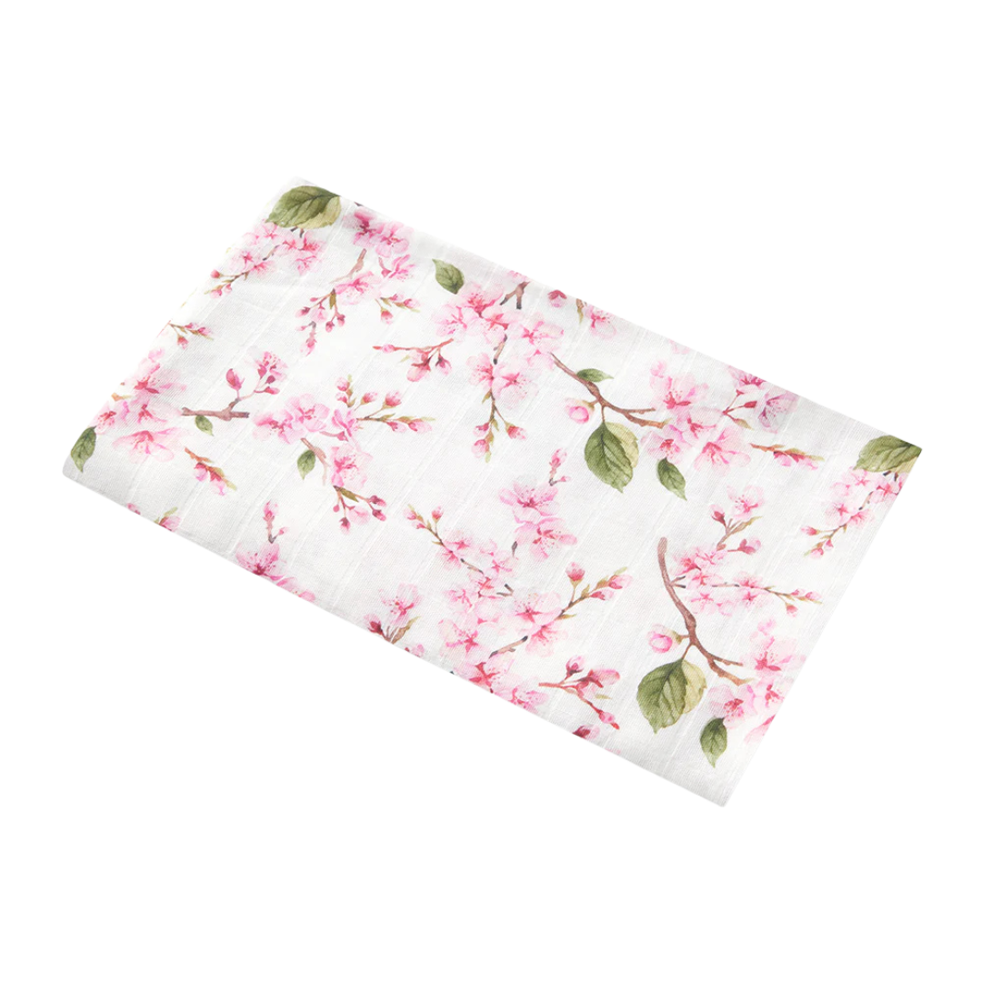 Cherry Blossom Organic Muslin Wrap