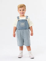 GOLDIE + ACE DENIM RAILROAD BURTON OVERALLS