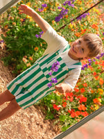 GOLIDE + ACE HAPPY STRIPE BURTON OVERALLS