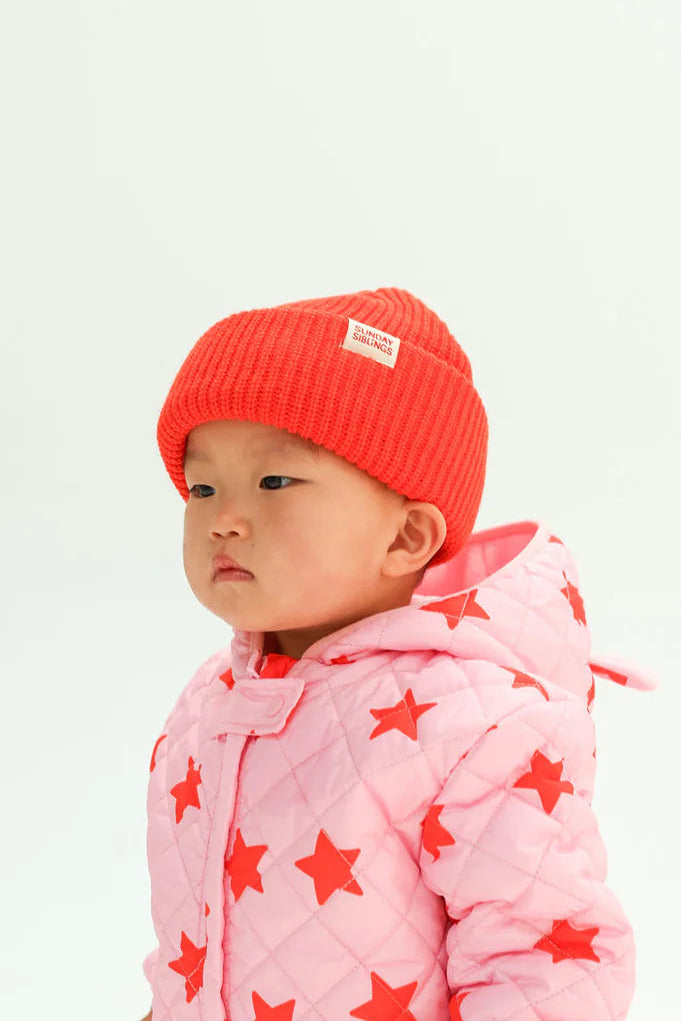 SUNDAY SIBLINGS FIGO BEANIE - RED