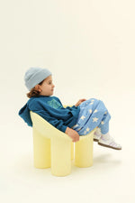 SUNDAY SIBLINGS FIGO BEANIE - BLUE