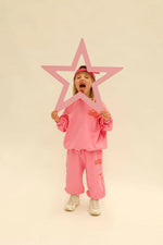 SUNDAY SIBLINGS SIBLINGS SET TRACKPANTS - PINK