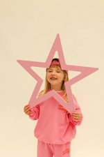SUNDAY SIBLINGS SIBLINGS SET SWEATER - PINK