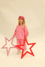 SUNDAY SIBLINGS SIBLINGS SET SWEATER - PINK