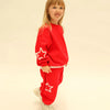SUNDAY SIBLINGS SIBLINGS SET TRACKPANTS - RED