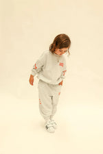 SUNDAY SIBLINGS SIBLINGS SET SWEATER - GREY