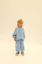 SUNDAY SIBLINGS SIBLINGS SET TRACKPANTS - BLUE