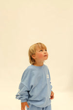 SUNDAY SIBLINGS SIBLINGS SET SWEATER - BLUE