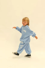 SUNDAY SIBLINGS SIBLINGS SET TRACKPANTS - BLUE