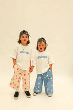 SUNDAY SIBLINGS DUSTY STAR PANTS - RED