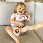 SNUGGLE HUNNY LION SHORT SLEEVE BODYSUIT