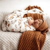 SNUGGLE HUNNY KIDS DINO ORGANIC MUSLIN WRAP