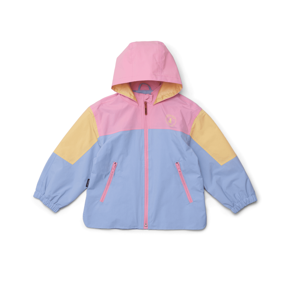 CRYWOLF PACKABLE JACKET POP COLOURBLOCK