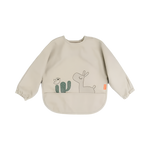 DONE BY DEER SLEEVED POCKET BIB 6-18M