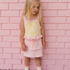 POSS & SOSS TIE UP VEST - PINK LEMONADE