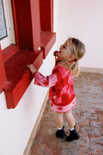SUNDAY SIBLINGS NONNO VEST - BRIGHT PINK