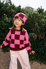 SUNDAY SIBLINGS SUNDAY KNIT - BRIGHT PINK