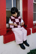 SUNDAY SIBLINGS NONNO VEST - SOFT PINK