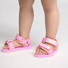 CRYWOLF BEACH SANDAL CANDY PINK
