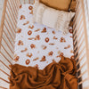 SNUGGLE HUNNY FITTED COT SHEET - LION