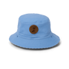 CRYWOLF REVERSIBLE BUCKET HAT SKY BLUE STRIPE