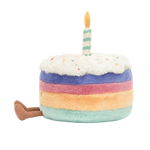 JELLYCAT AMUSEABLES RAINBOW BIRTHDAY CAKE