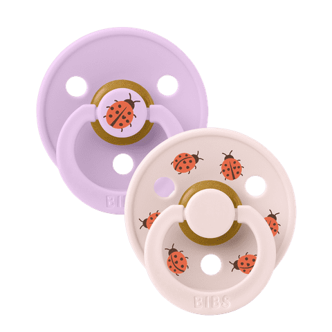 BIBS STUDIO COLOUR - LADYBUG VIOLET SKY MIX