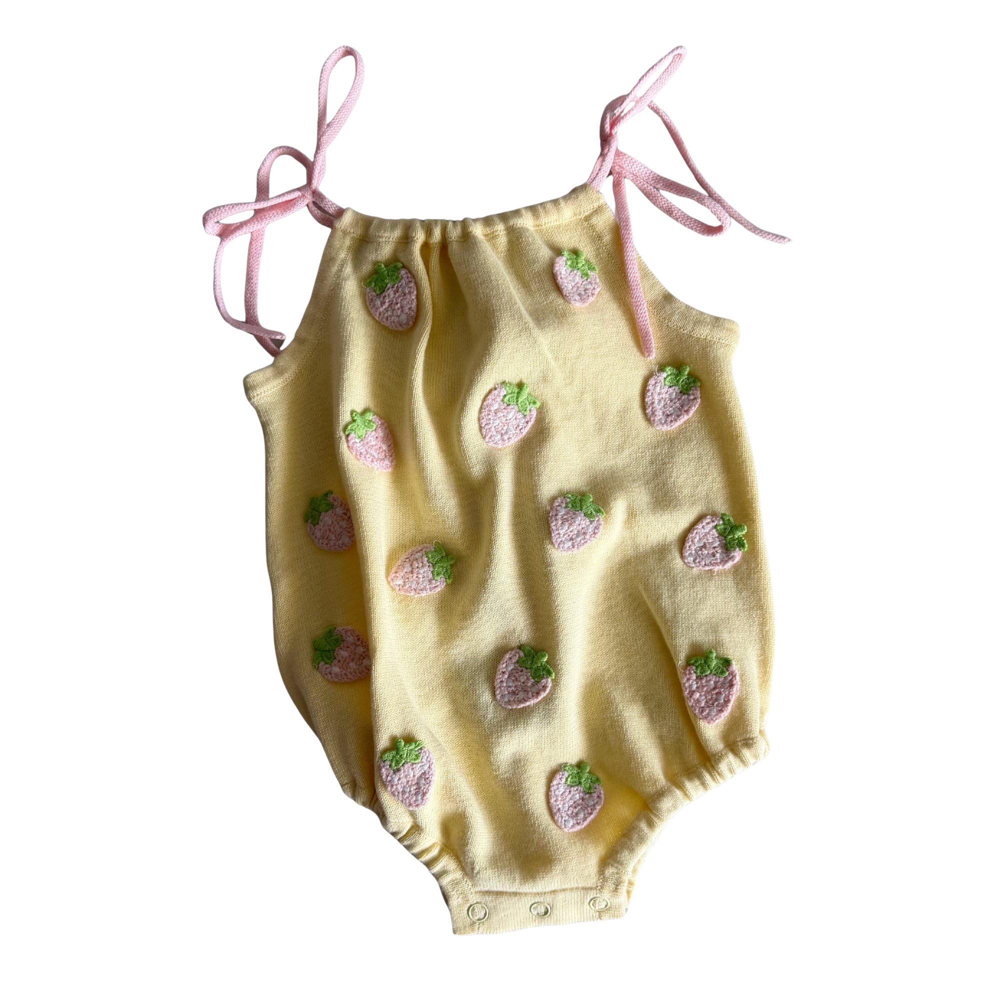 POSS & SOSS BLOSSOM ROMPER - PINK LEMONADE