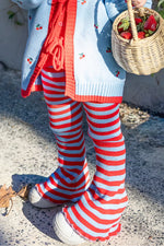 POSS & SOSS STRIPE FLARES - CHERRY BOMB