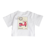 CINNAMON BABY POSTAGE TEE