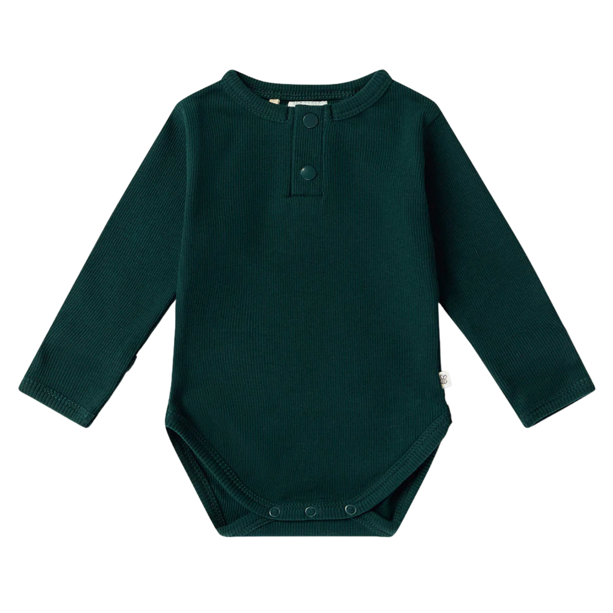 SNUGGLE HUNNY EMERALD LONG SLEEVE BODYSUIT