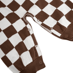 CINNAMON BABY KNITTED LOUNGESUIT - CHOCOLATE