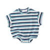 CINNAMON BABY CORFU STRIPE KNITTED T-SHIRT ROMPER