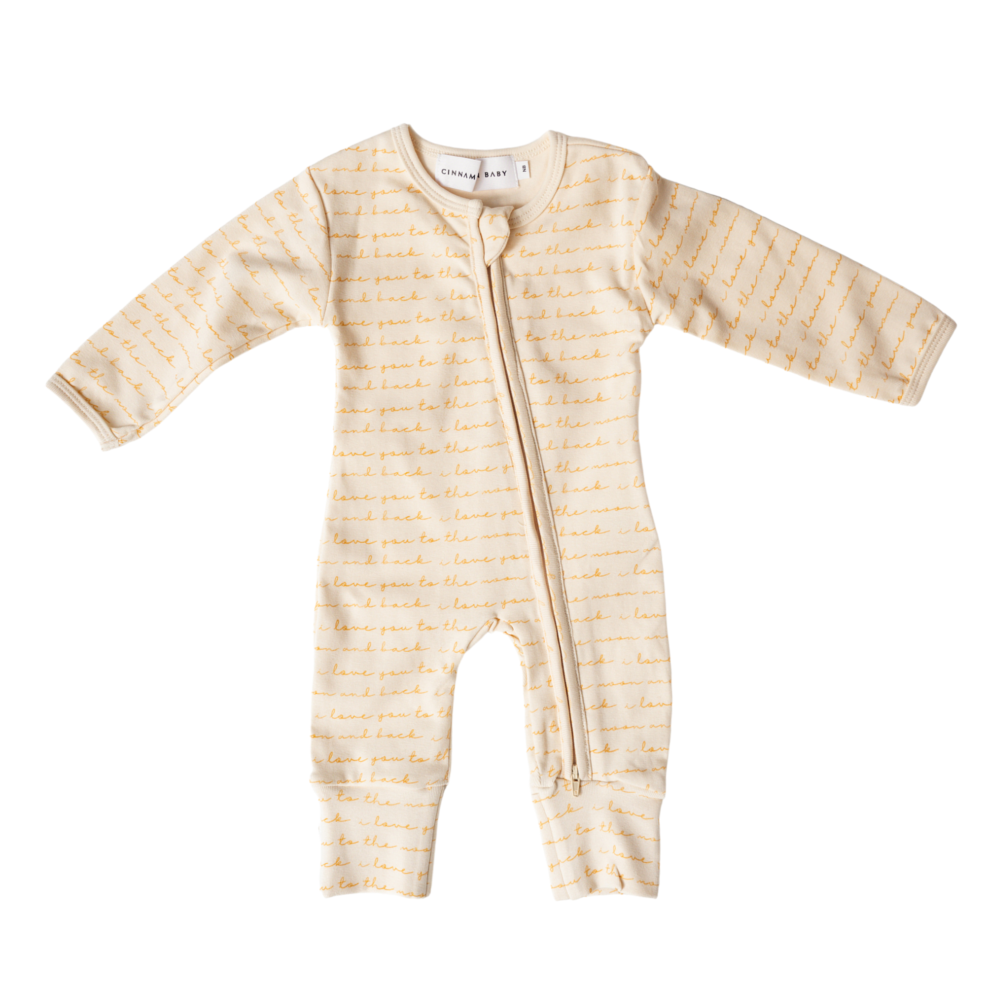 CINNAMON BABY TO THE MOON & BACK GROWSUIT