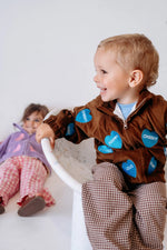 DEAR DARCY AFFIRMATION JACKET - BROWN