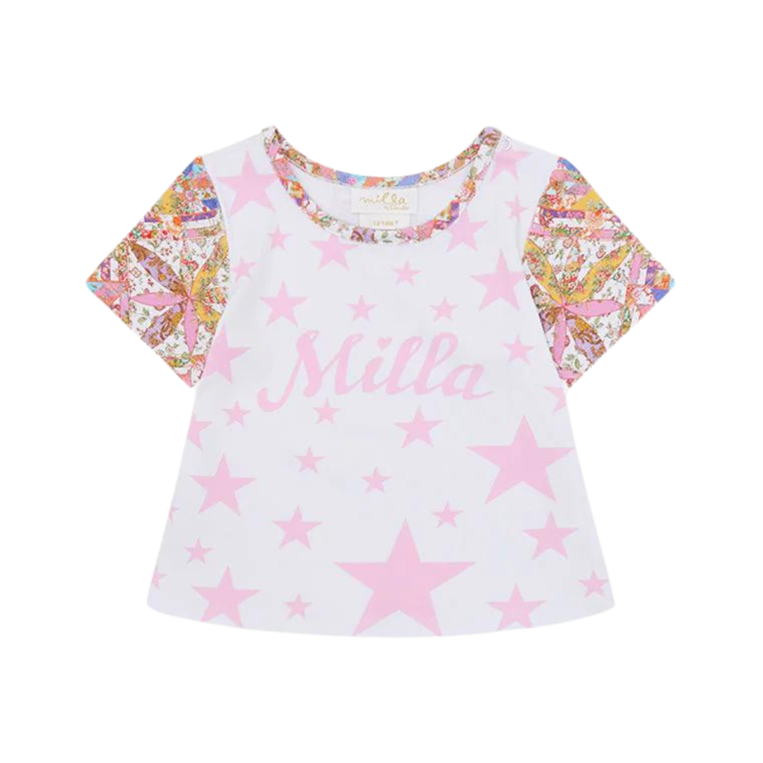 CAMILLA BABIES SHORT SLEEVE TEE - SEW YESTERDAY – Active Baby Co.