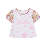 CAMILLA BABIES SHORT SLEEVE TEE - SEW YESTERDAY