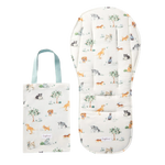 SNUGGLE HUNNY DOG PARK UNIVERSAL ORGANIC PRAM LINER