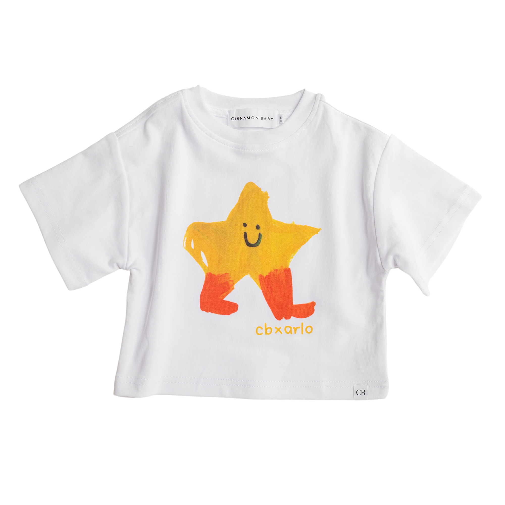 CINNAMON BABY X ARLO STAR OVERSIZED TEE