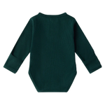 SNUGGLE HUNNY EMERALD LONG SLEEVE BODYSUIT