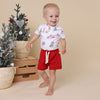 SNUGGLE HUNNY RED SHORTS