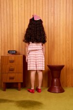 CUBBY SUMMER KNIT SHORT - CANDY STRIPE