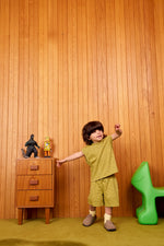 CUBBY SUMMER KNIT SHORT - TREEHOUSE STRIPE