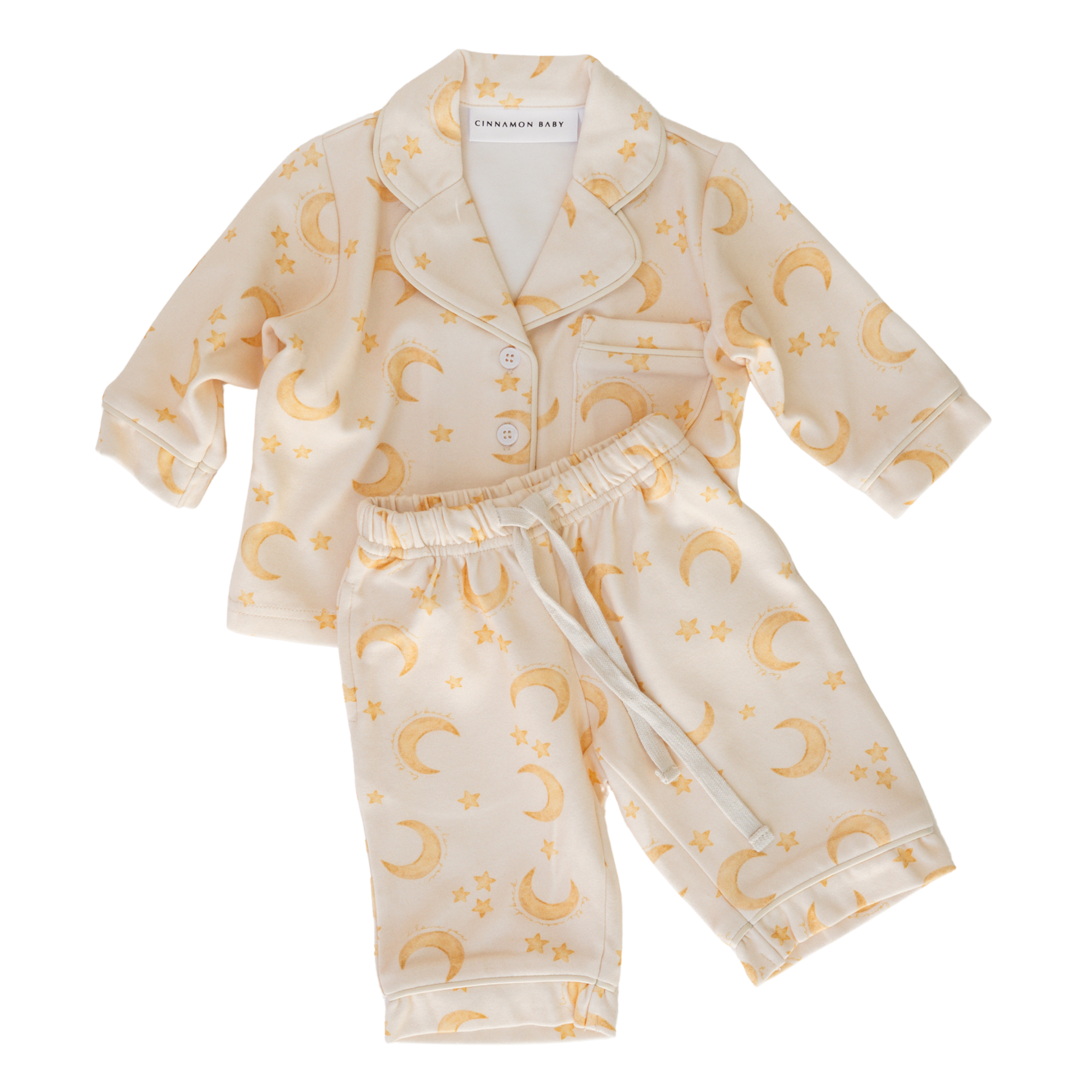 CINNAMON BABY CRESCENT MOON PYJAMAS