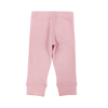 SOLL RIBBED LEGGINGS - PINK