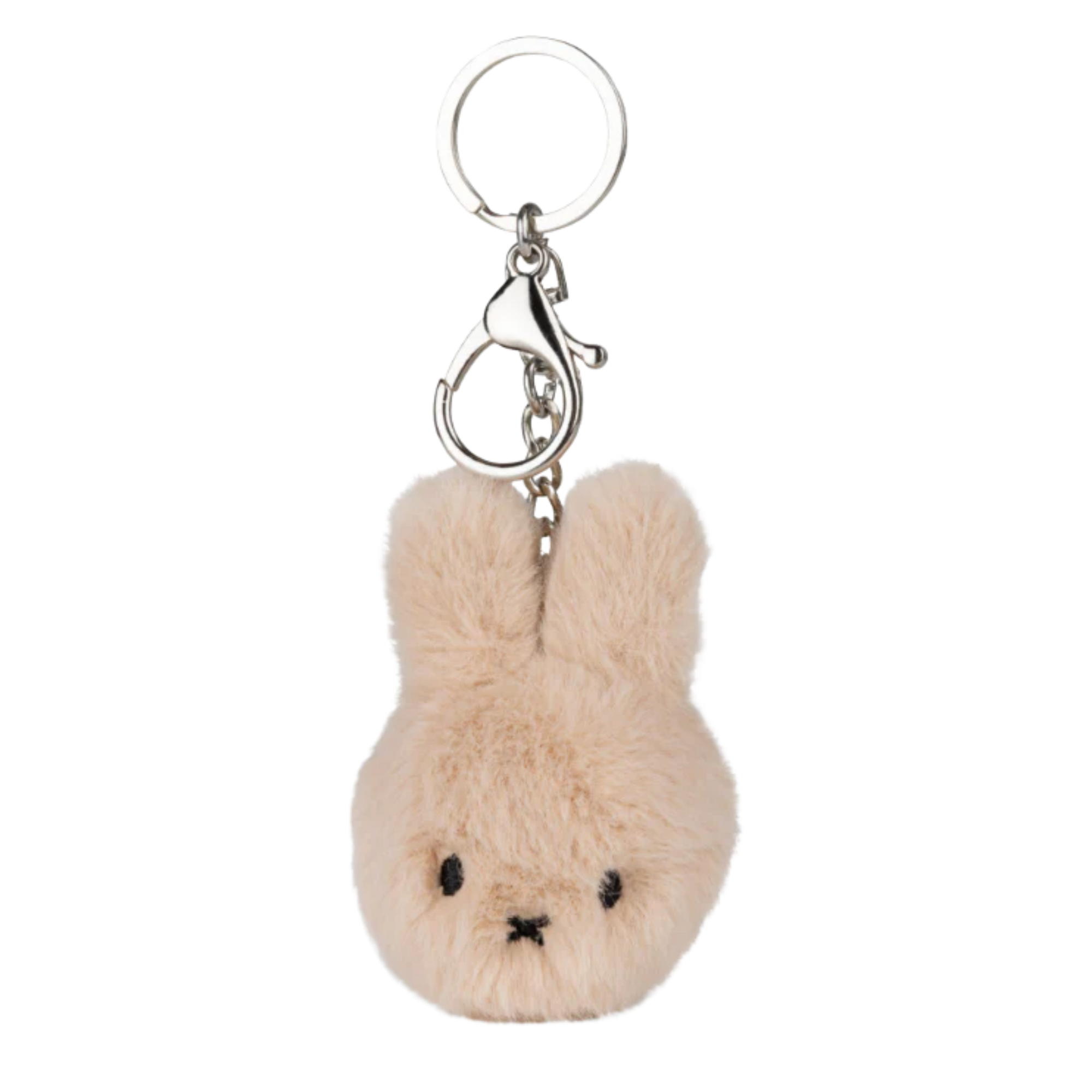 MIFFY ECO FUZZY KEYCHAIN BEIGE