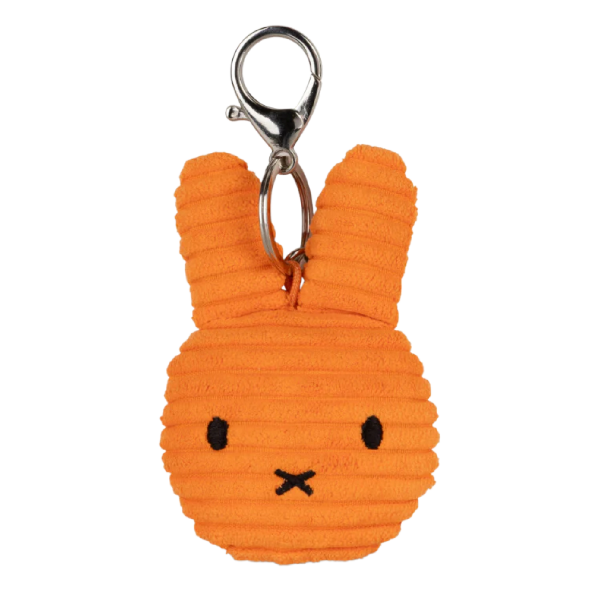 MIFFY FLAT KEYCHAIN ECO CORDUROY ORANGE