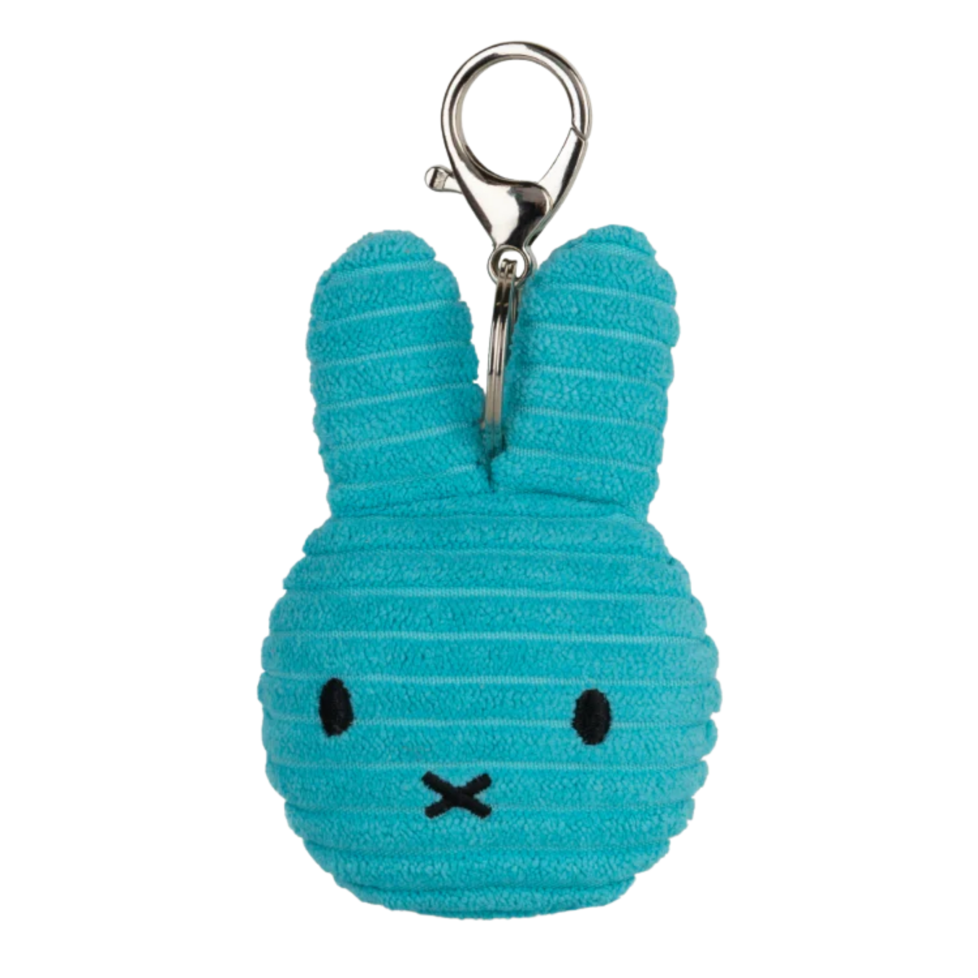 MIFFY FLAT KEYCHAIN ECO CORDUROY TEAL
